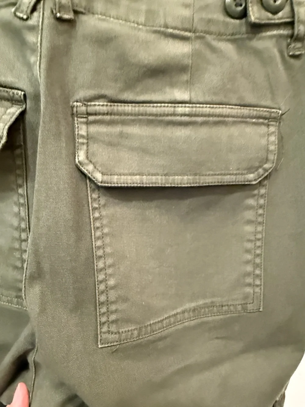 UNIVERSAL THREAD - Olive Green Cargo Pants - Picture 9 of 12